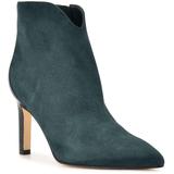Mikale Pointed Toe Boot In Dark Green 300 At Nordstrom Rack - Green - Nine West Boots