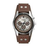 Fossil Men's Coachman Chronograph Leather Watch (Style: CH2565)