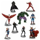 Disney Toys | Marvel Avengers Deluxe Action Figure Set | Color: Black | Size: Osbb