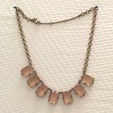 J. Crew Jewelry | J.Crew Necklace | Color: Gold/Pink | Size: 23 Inches End To End