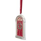 Northlight Seasonal First Christmas In Our New Home Hanging Figurine Ornament Metal in Red/White, Size 3.5 H x 2.0 W x 0.5 D in | Wayfair