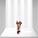 Disney Party Supplies | Disney Mickey Mouse Club House Minnie Mouse Petite Doll Cake Topper Figure | Color: Black/Pink | Size: Os