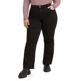 Levi's Women's Denim Pants and Jeans Soft - Soft Black 725 High-Rise Bootcut Jeans - Women & Plus