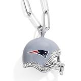 Women's BaubleBar New England Patriots Helmet Charm Necklace