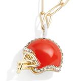 Women's BaubleBar Cleveland Browns Helmet Charm Necklace