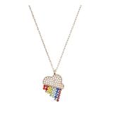 Kate Spade Jewelry | Kate Spade Into The Sky Rainbow Necklace | Color: Blue/Silver | Size: Os