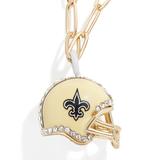 Women's New Orleans Saints Helmet Charm Necklace