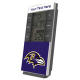 Baltimore Ravens Personalized Digital Desk Clock