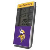 Minnesota Vikings Personalized Digital Desk Clock