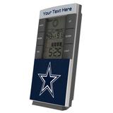 Dallas Cowboys Personalized Digital Desk Clock