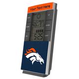 Denver Broncos Personalized Digital Desk Clock