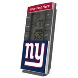 New York Giants Personalized Digital Desk Clock