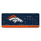 Denver Broncos Personalized Wireless Keyboard