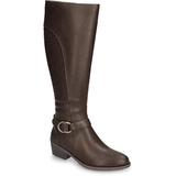 Luella Plus Riding Boot - Brown - Easy Street Boots