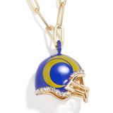 Women's Los Angeles Rams Helmet Charm Necklace