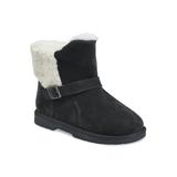 Women's Faux Suede With Berber Back Ankle Boot by GaaHuu in Grey (Size 7 M)