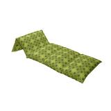 East Urban Home Vivid Flower of Life Meditation Code Illustration Outdoor Cushion Cover Polyester in Green, Size 36.0 W x 88.0 D in Wayfair