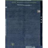 White Area Rug - Orren Ellis Mikylie Abstract Multi Area Rug Polyester/Wool in White, Size 24.0 W x 0.35 D in | Wayfair