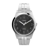 Timex Men's South Street Sport Perfect Fit Expansion Band Watch - TW2V04400JT, Size: Medium, Silver