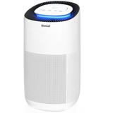 Honati Air Purifier for Home Large Room w/ HEPA filter in White, Size 21.5 H x 13.4 W x 12.2 D in | Wayfair MA-01