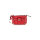 MICHAEL Michael Kors Leather Coin Purse: Red Solid Bags