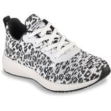 Bobs Sport Squad Mighty Cat Sneaker - White - Skechers Sneakers