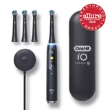 Oral B iO9 Electric Toothbrush with 4 Brush Heads, Black