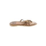 Earth Spirit Sandals: Tan Solid Shoes - Size 8 1/2