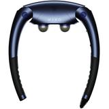 Miko Handheld Massager Gun for Back, Neck, and Body with Heat, Deep Tissue Portable Massage with Massage Nodes to Relief Stress - Sapphire Navy