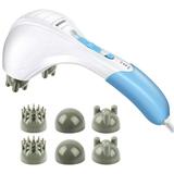 iMounTEK Electric Massager Handheld Full Body Percussion Massager Double Head Vibrating Body Relax Deep Tissue Percussion Massage Hammer for Head Neck Shoulder Leg Foot