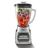 Oster One Touch 6 Cup Glass Jar Blender, Smoothie Blender, Food Chopper and Ice Crush (