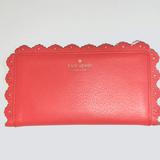 Kate Spade Bags | Kate Spade Scallop Edge Bifold Clutch Wallet | Color: Pink | Size: 7.75l X 4h X .50d