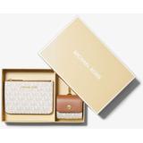 Logo Coin Pouch And Apple Airpods® Case Gift Set - Natural - Michael Kors Clutches