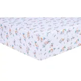 Trend Lab Safari Nap Time Jersey Fitted Crib Sheet, Multicolor