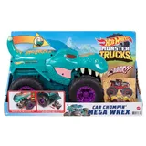 Mattel Hot Wheels Monster Trucks Car Chompin' Mega-Wrex Vehicle, Multicolor