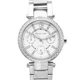 Michael Kors Accessories | Michael Kors Parker Stainless Steel Watch | Color: Silver | Size: Os