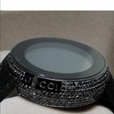Gucci Accessories | Gucci Mens I Digital Black Diamond Ct Ya114207 Watch | Color: Black | Size: Os