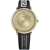 V-circle Strap Watch - Metallic - Versace Watches
