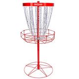 Gosports Regulation Disc Golf Basket - 24 Chain Portable Disc Golf Target Metal in Red, Size 34.0 H x 26.0 W x 26.0 D in | Wayfair