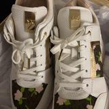 Michael Kors Shoes | Michael Kors George Platform Sneakers | Color: Brown/White | Size: 6.5