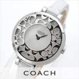 Coach Accessories | Coach Ladies Sabrina 14501433 Stainless Steel Silver Quartz Watch. | Color: Silver/White | Size: Os