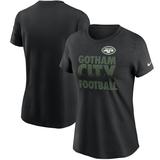 Women's Nike Black New York Jets Hometown Collection T-Shirt