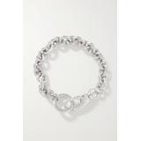 Laura Lombardi - Cable Platinum-plated Bracelet - Silver