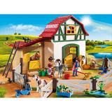 Playmobil Pony Farm - Building & Construction for Ages 4 to 10 - Fat Brain Toys