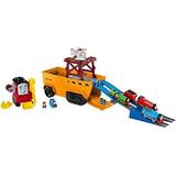 Thomas & Friends Super Cruiser 2-in-1 large vehicle and track set with TrackMaster and MINIS train engines