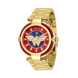 #1 LIMITED EDITION - Invicta DC Comics Wonder Woman Quartz Women's Blue Gold Red White Watch - 40mm - (34955-N1)