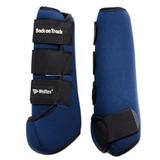 Back On Track Opal Exercise Boot - L - Front - Navy - Smartpak