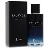 Sauvage For Men By Christian Dior Eau De Parfum Spray 6.8 Oz