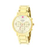 Kate Spade Accessories | Kate Spade Gramercy Grand Chronograph Watch | Color: Gold | Size: Os