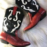 Nine West Shoes | Nine West Cowboy Boots, Size 7.5 | Color: Gray | Size: 7.5